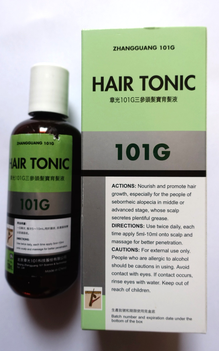 101G Hair Tonic (120ml)