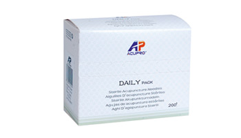 1600 pcs Acupro Daily Pack 0.25 x25 mm with tube